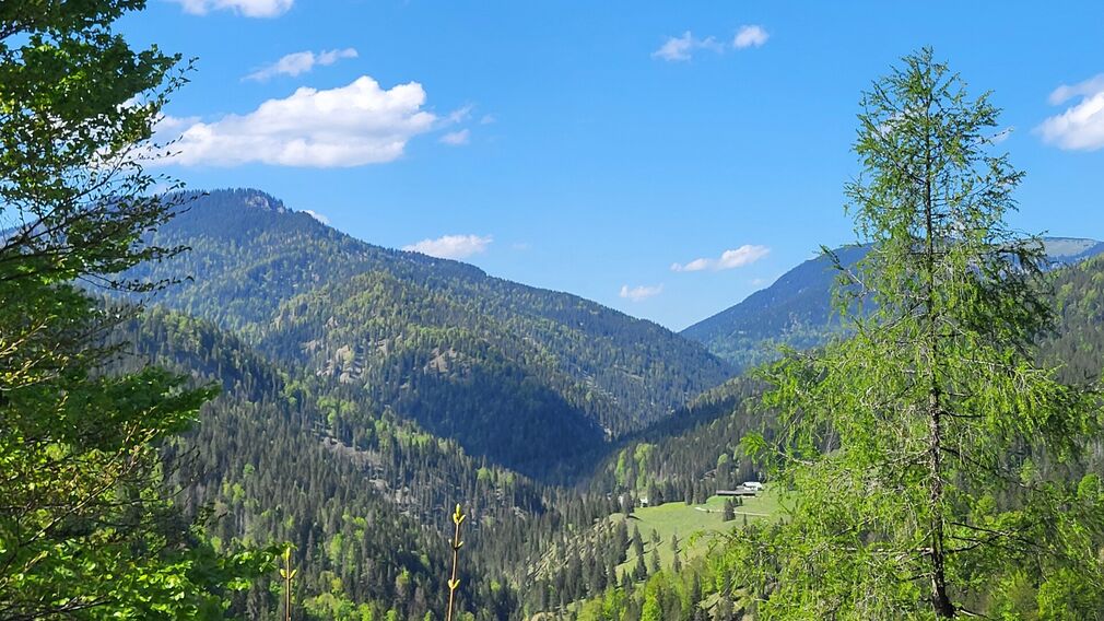 ausgedehnte E-Bike Rundtour von Steinberg am Rofan nach Kreuth (D)