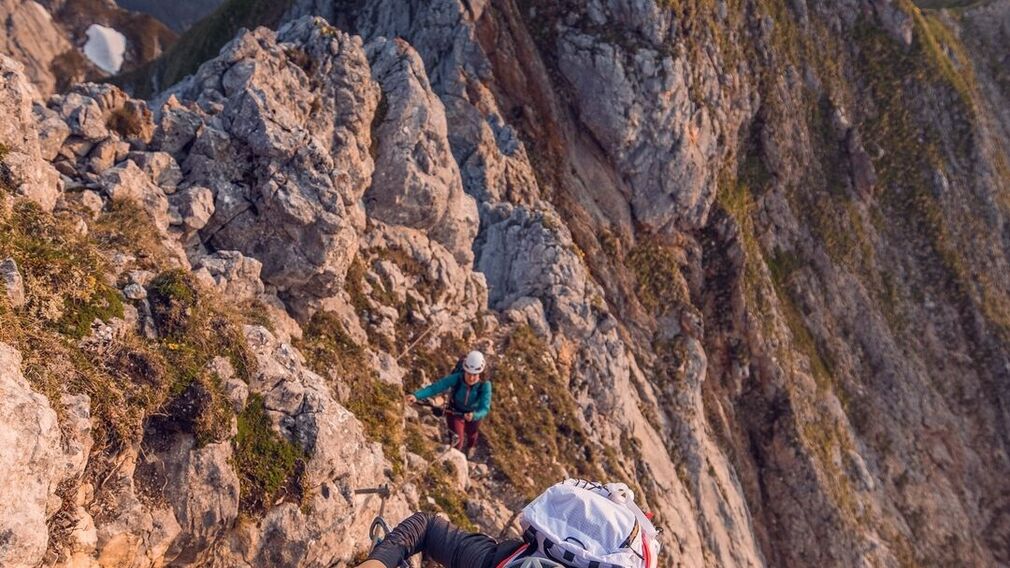 Klettersteiggebiet Rosskopf im Rofangebirge