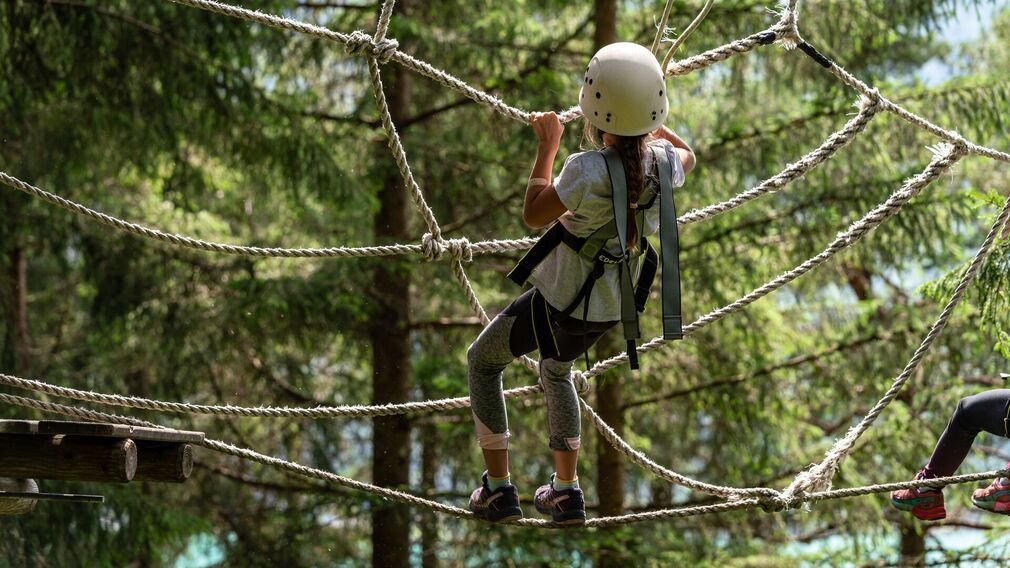 im Abenteuerpark Achensee in Achenkirch