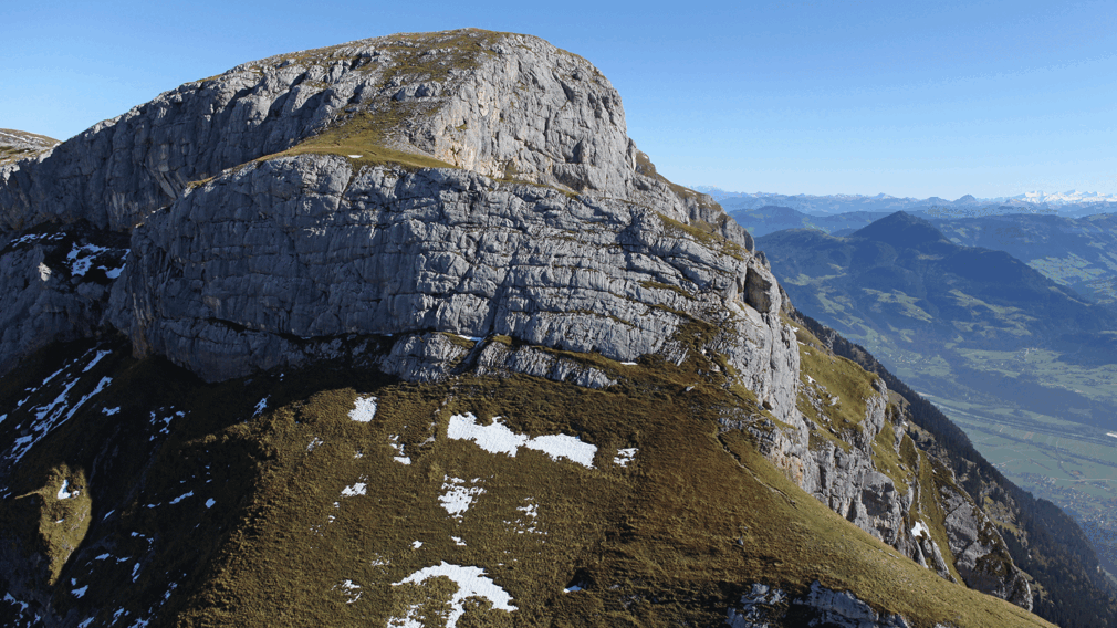 am Klettersteig an der Haidachstellwand