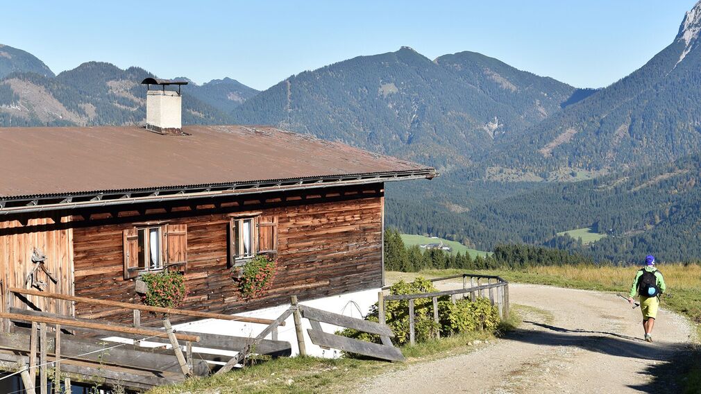 Blick vom Juifen ins Karwendel