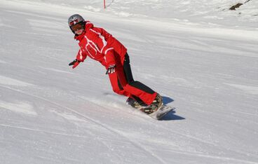 Snowboard group course