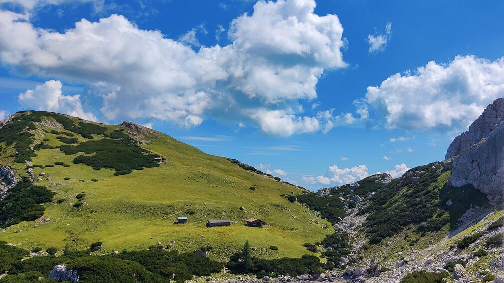 wandern im Rofangebirge - in Richtung Rofanspitze