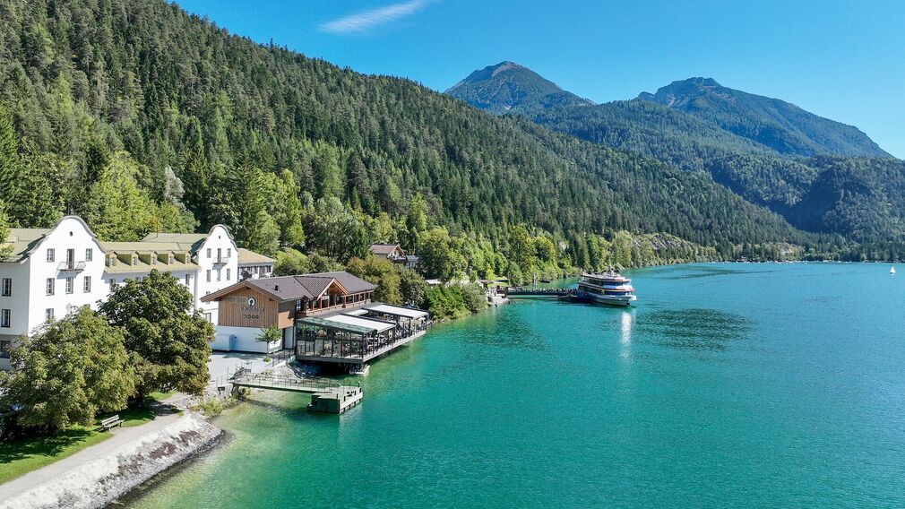Scholastika SeeRestaurant mit großer Terrasse