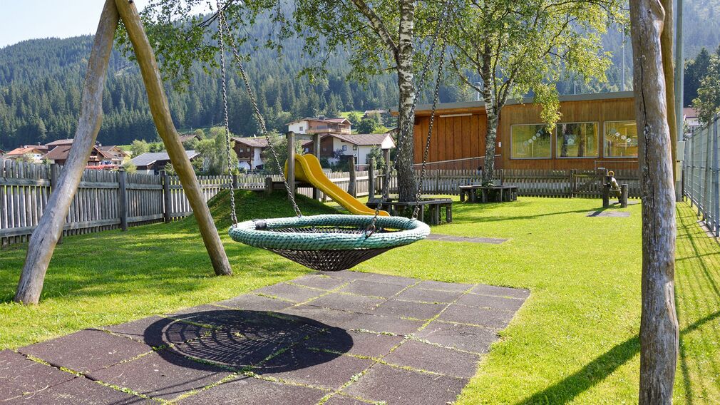 Kinderspielplatz Fußballplatz Achenkirch