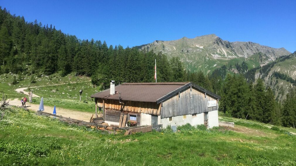 Gipfelkreuz auf der Seekarspitze