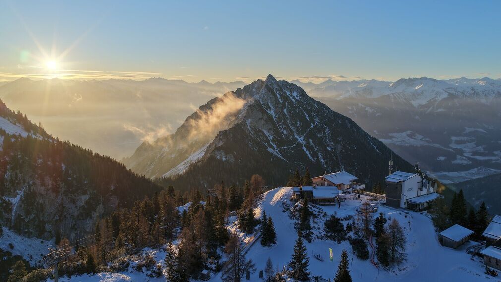 Berggasthof Rofan im Winter