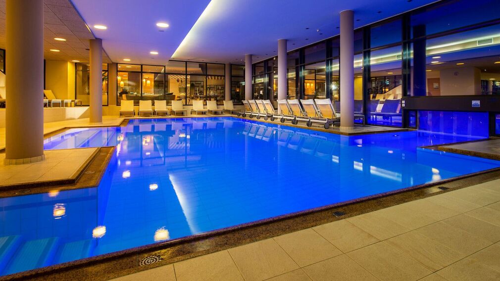 hotel Fürstenhaus - view from the balcony to the Achensee in the morning