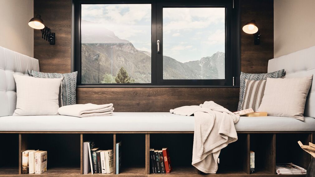 Hotel Auszeit – Day Spa – Ruheraum mit Ausblick