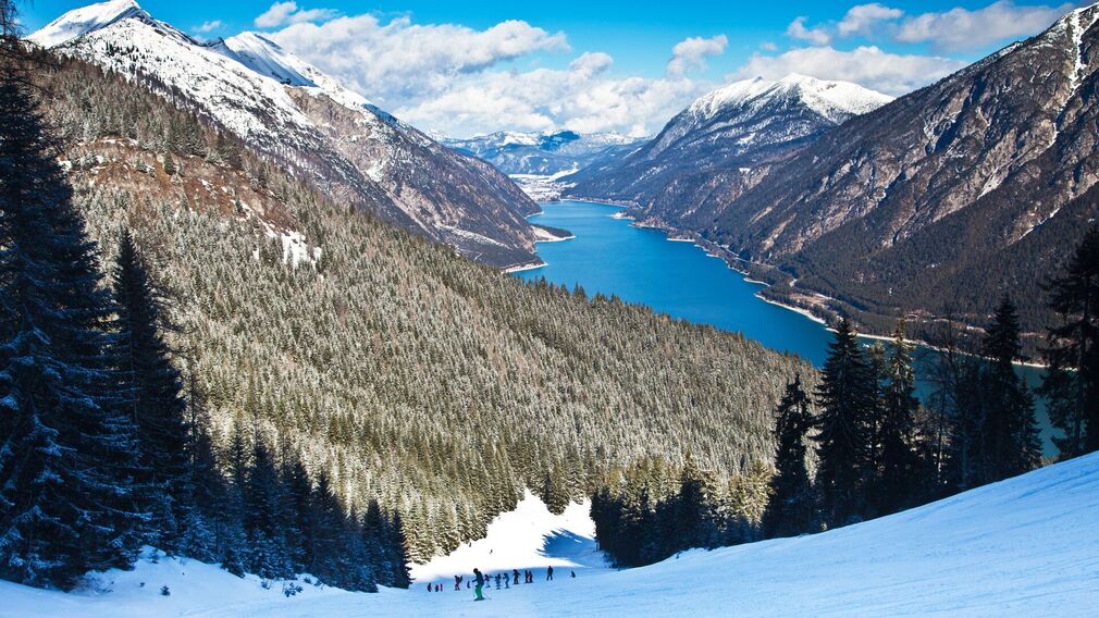 start ski route Breitlahner & start ski run Hubertus