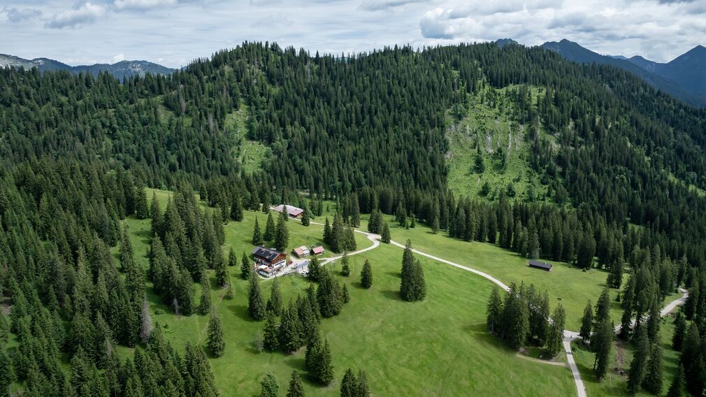 die Gufferthütte - sie gehört der Deutschen Alpenvereinssektion Mühldorf a. Inn