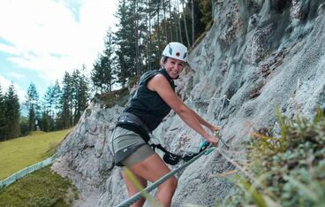 Via ferrata Christlumsiedlung - Adrenaline rush in nature
