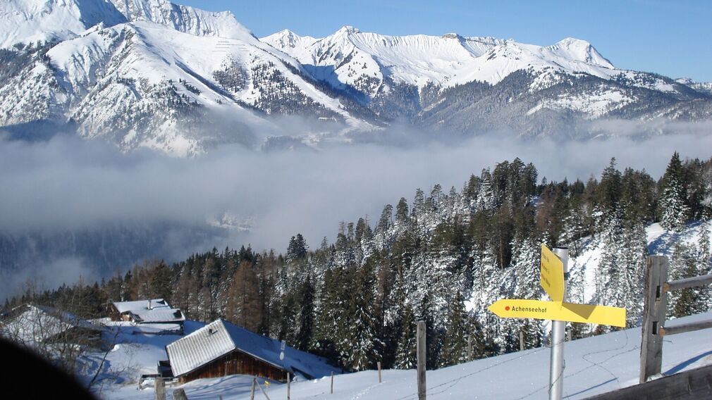 at the Kögljoch - view of Achenkirch