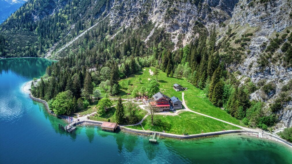 Achensee Nordufer in Achenkirch