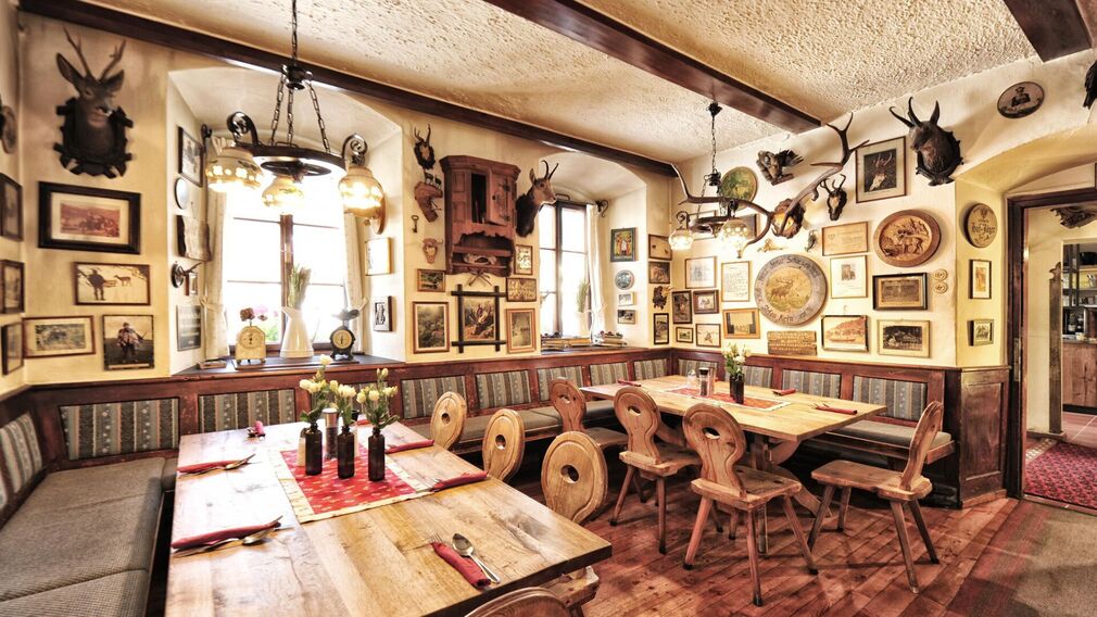 die urige Gaststube im Fischerwirt