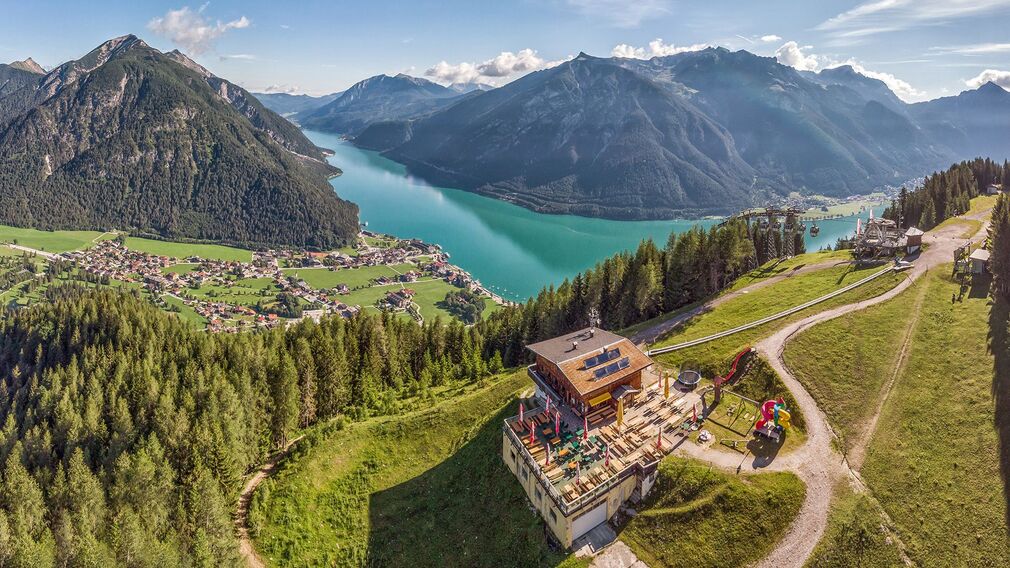 alpine animals circular walk on the mountain Zwölferkopf in Pertisau