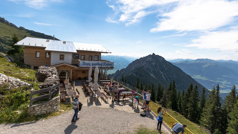 Berggasthof Rofan im Winter