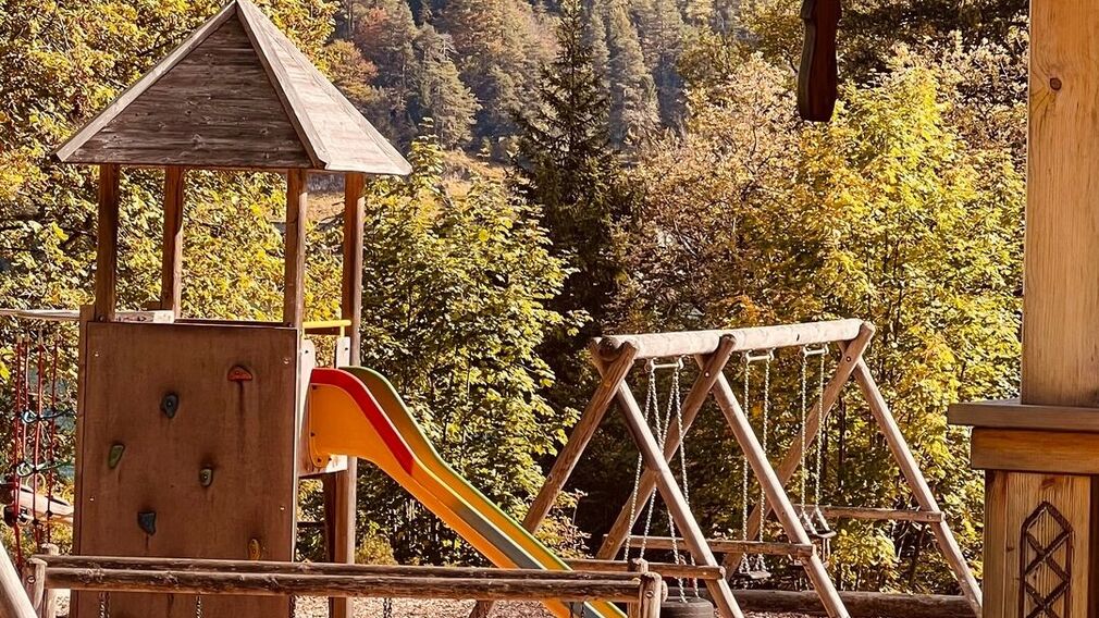Spielplatz bei der Gaisalm