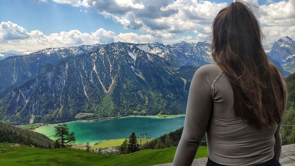 Gipfelblick vom Hochiss im Rofan