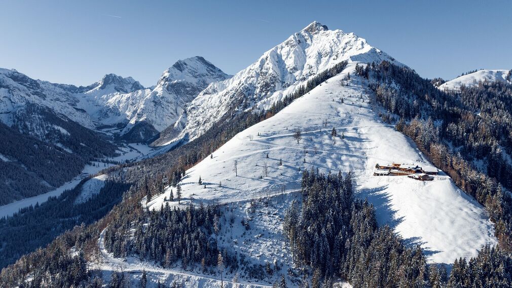 the Feilalm - below the Feilkopf summit