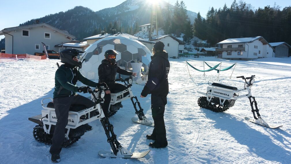Moonbikes bieten Fahrspaß für alle Generationen.