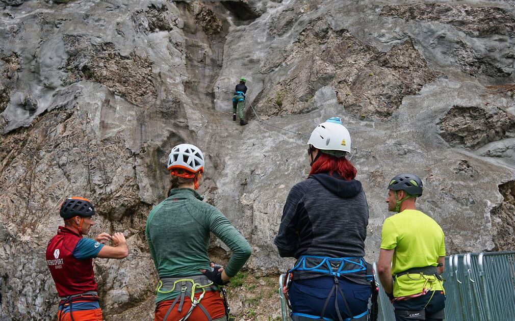 Achensee Klettersteigcamp 2021 Achensee via ferrat