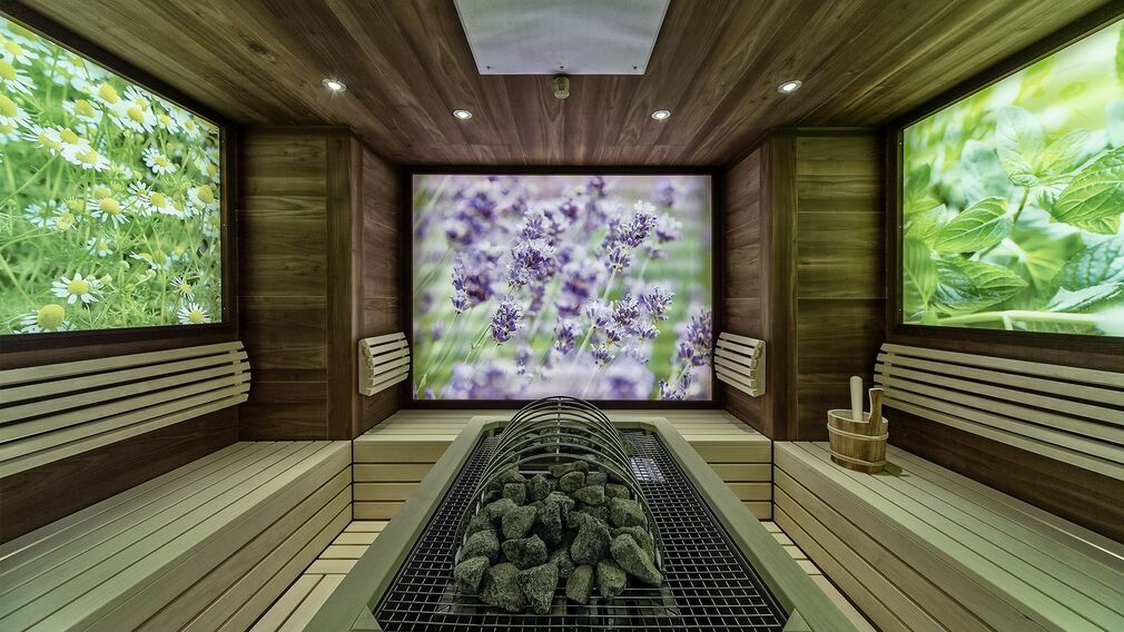 relaxation room in the Natur Spa