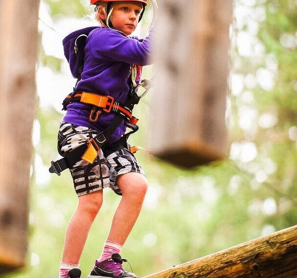 im Abenteuerpark Achensee in Achenkirch