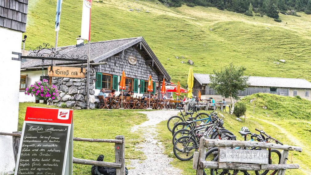 Weg zur Weißenbachalm