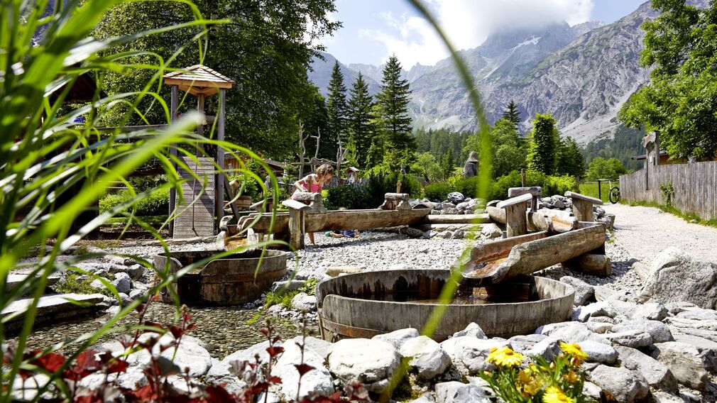 Karrusell auf der Gramai Alm