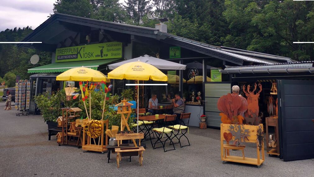 Treffpunkt Kiosk in Achenwald in Achenkirch