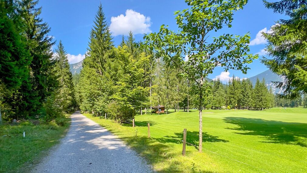 am Beginn der MTB Route 436 Panoramaweg