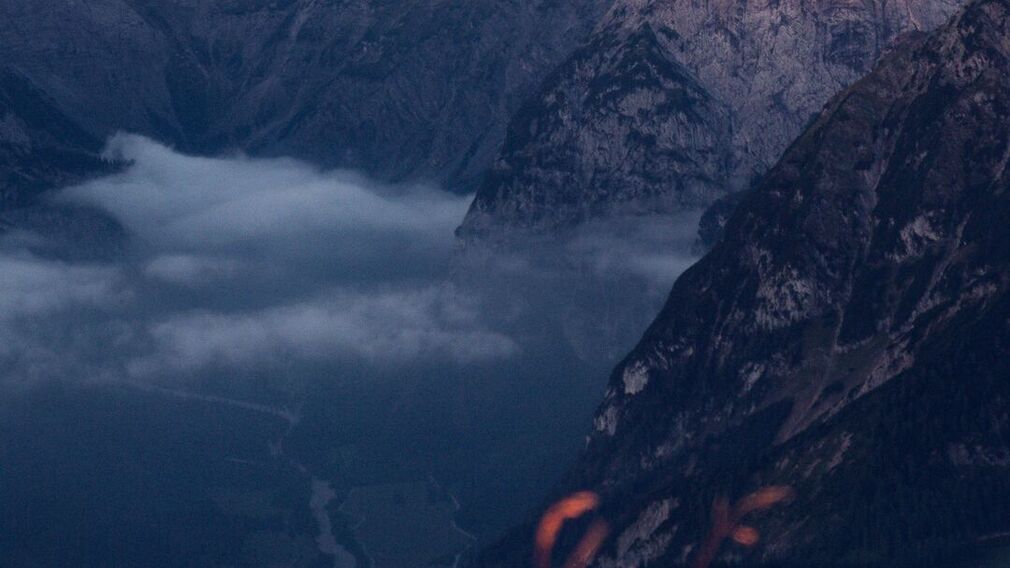 Der Weg zur Seebergspitze im Karwendelgebirge ermöglicht zahlreiche und atemberaubende Ausblicke.