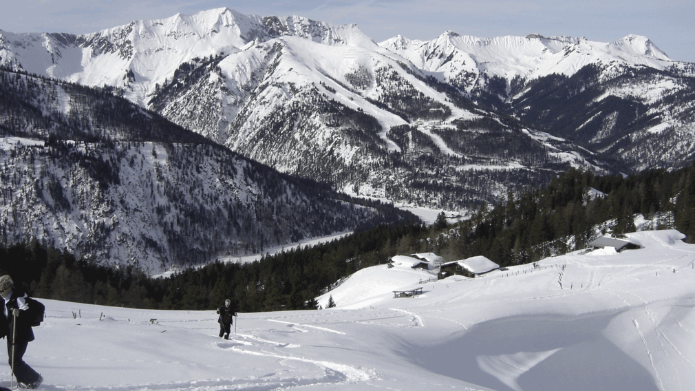 at the Kögljoch - view of Achenkirch