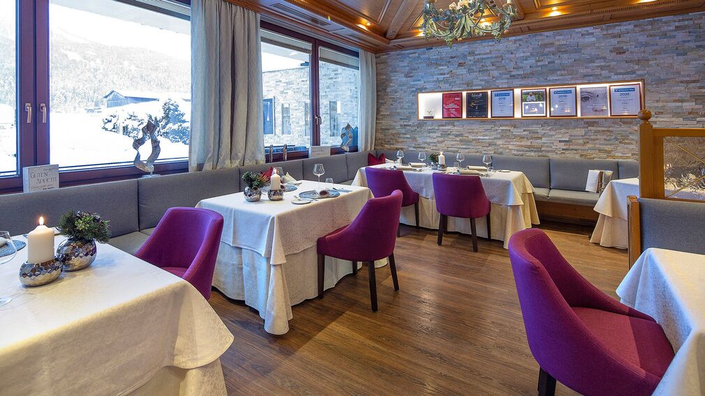 erlesene Gerichte werden im Gourmet Stüberl serviert