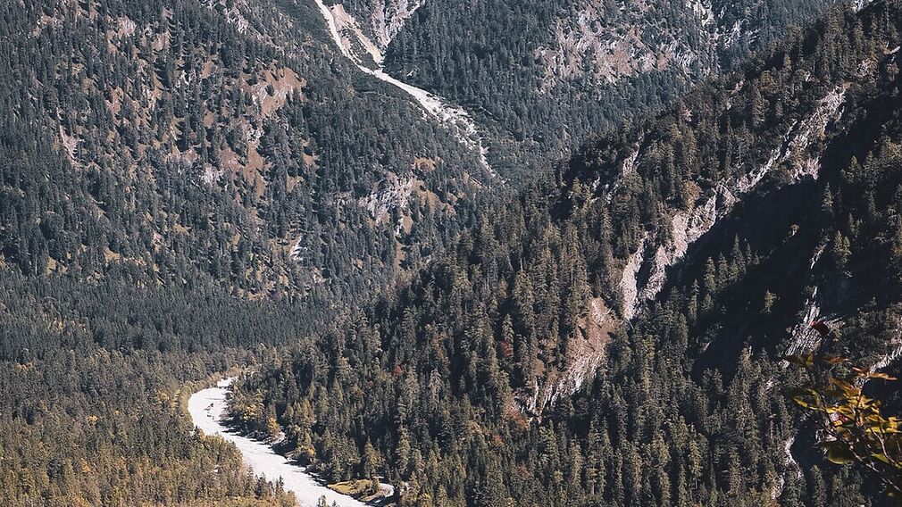 Gern Alm at the end of the Gerntal valley
