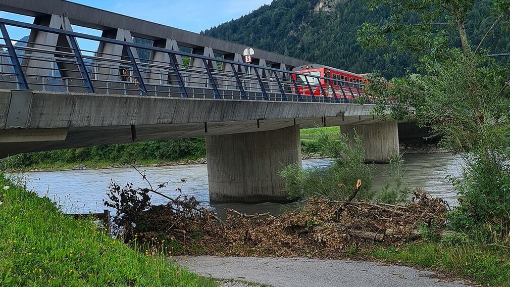 Rotholzer Laufrunde - die Route führt durch diese Straßenunterführung