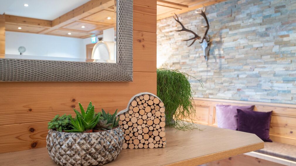 Apart Garni Alpenperle in der Dämmerung