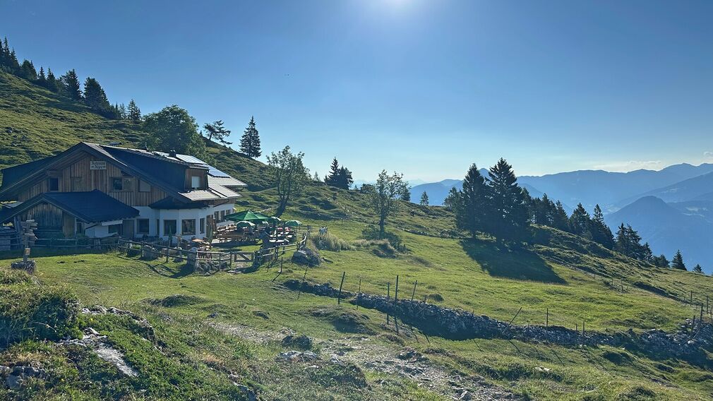 fantastischer Ausblick vom Ebner Joch zum Achensee
