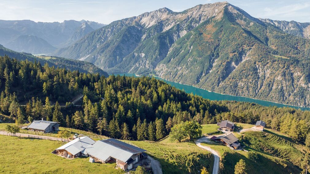 Der Thron bei der Kaiser-Maximilian-Rast bietet einen herrlichen Ausblick.